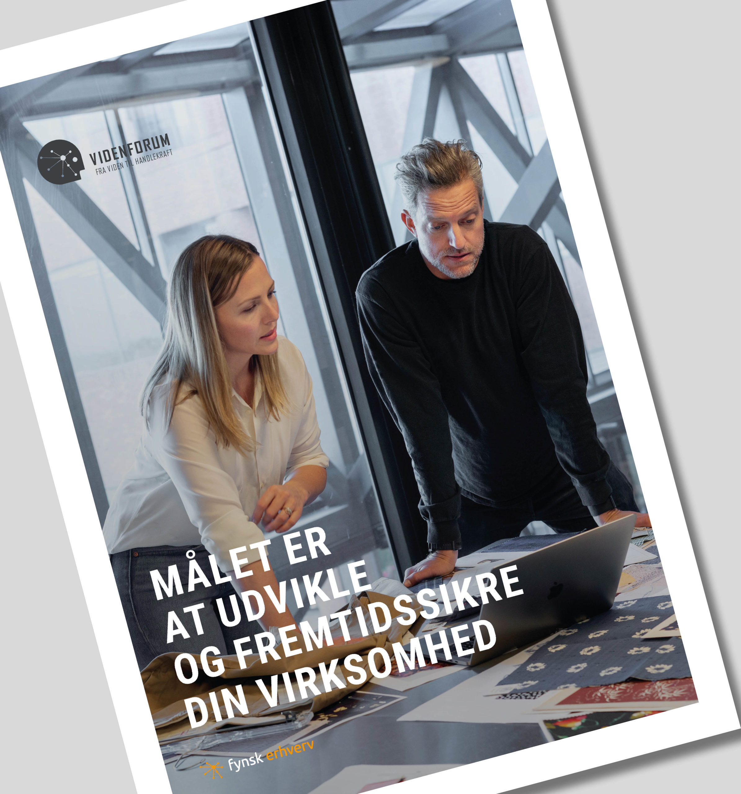 Billede af forside på folder
